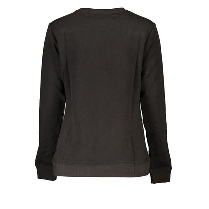 Cavalli Class Black Cotton Women Sweater