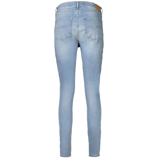 Tommy Hilfiger – Skinny-Jeans aus Baumwolle für Damen in Blau