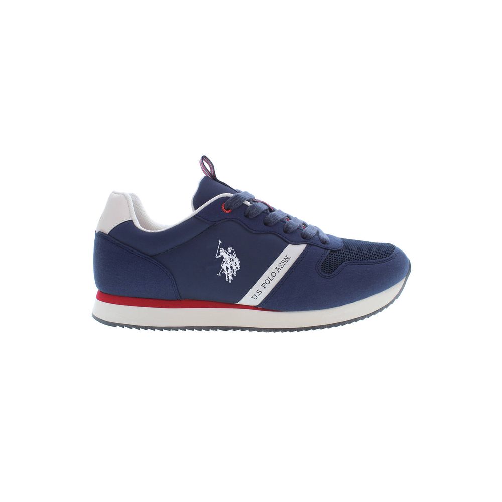 US POLO ASSN. Blauer Polyester-Sneaker