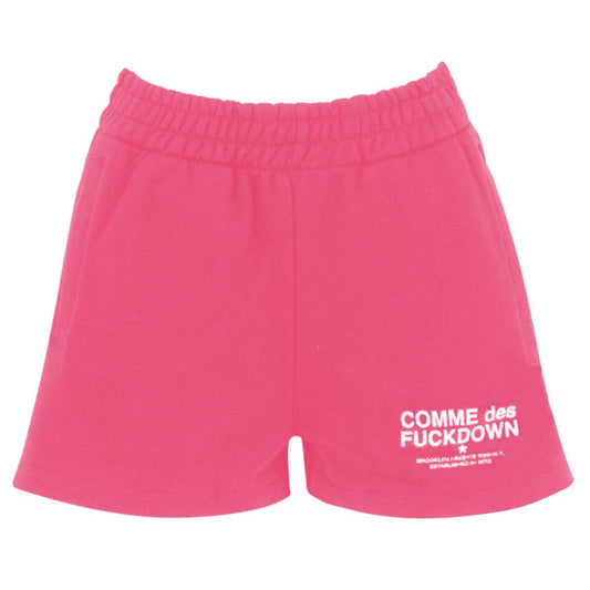 Comme Des Fuckdown – Rosa Baumwollshorts