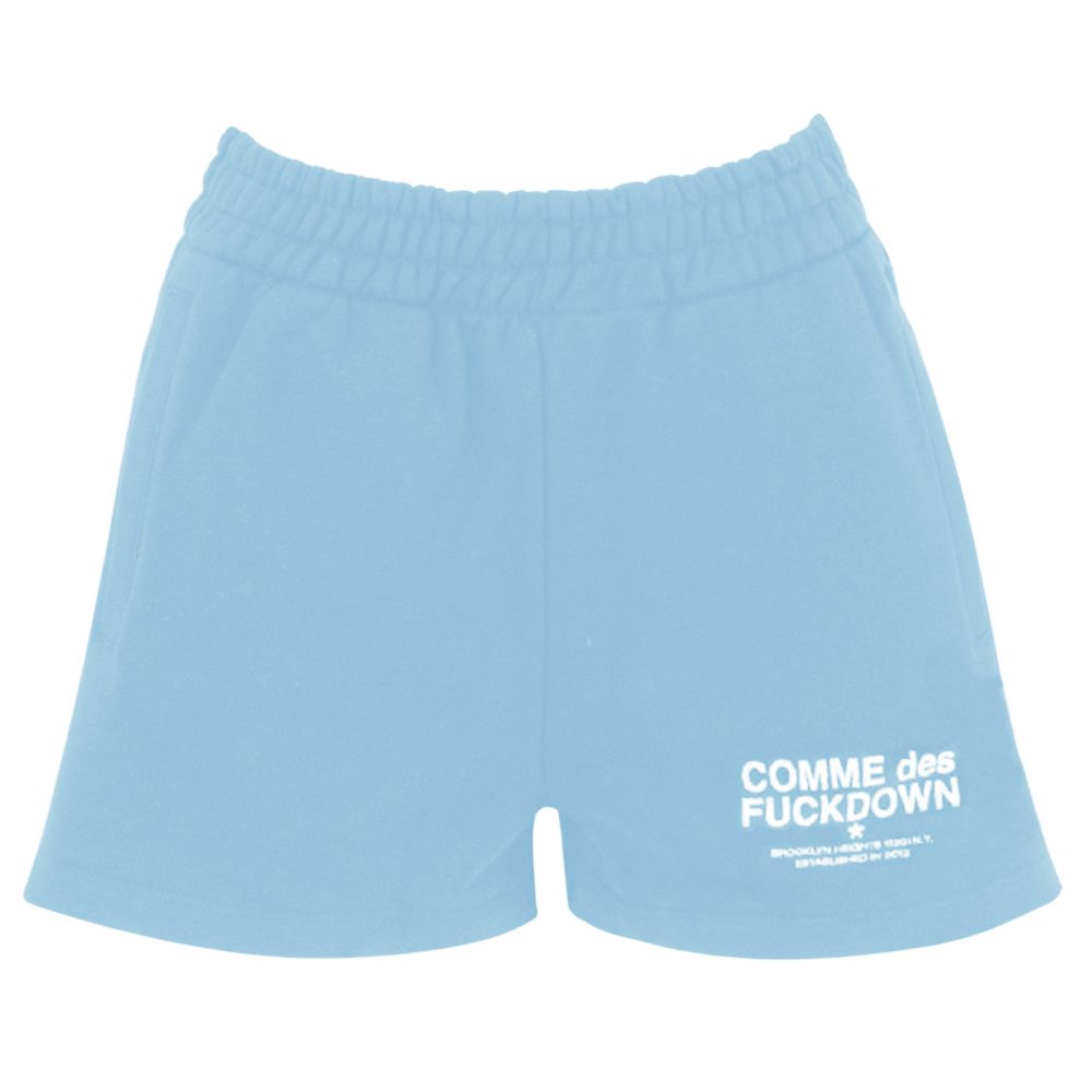 Comme Des Fuckdown – Blaue Baumwollshorts