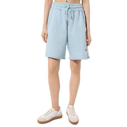 Comme Des Fuckdown – Blaue Baumwollshorts