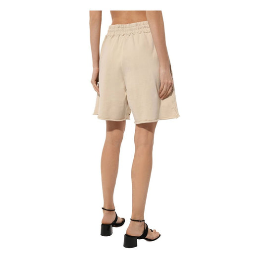 Comme Des Fuckdown Beige Baumwollshorts