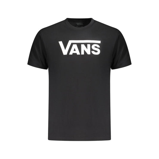 Vans – Schwarzes Baumwoll-T-Shirt