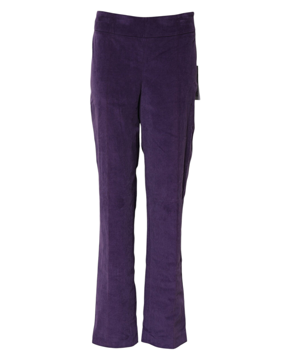 BENCIVENGA Lila Schlaghose mit hoher Taille