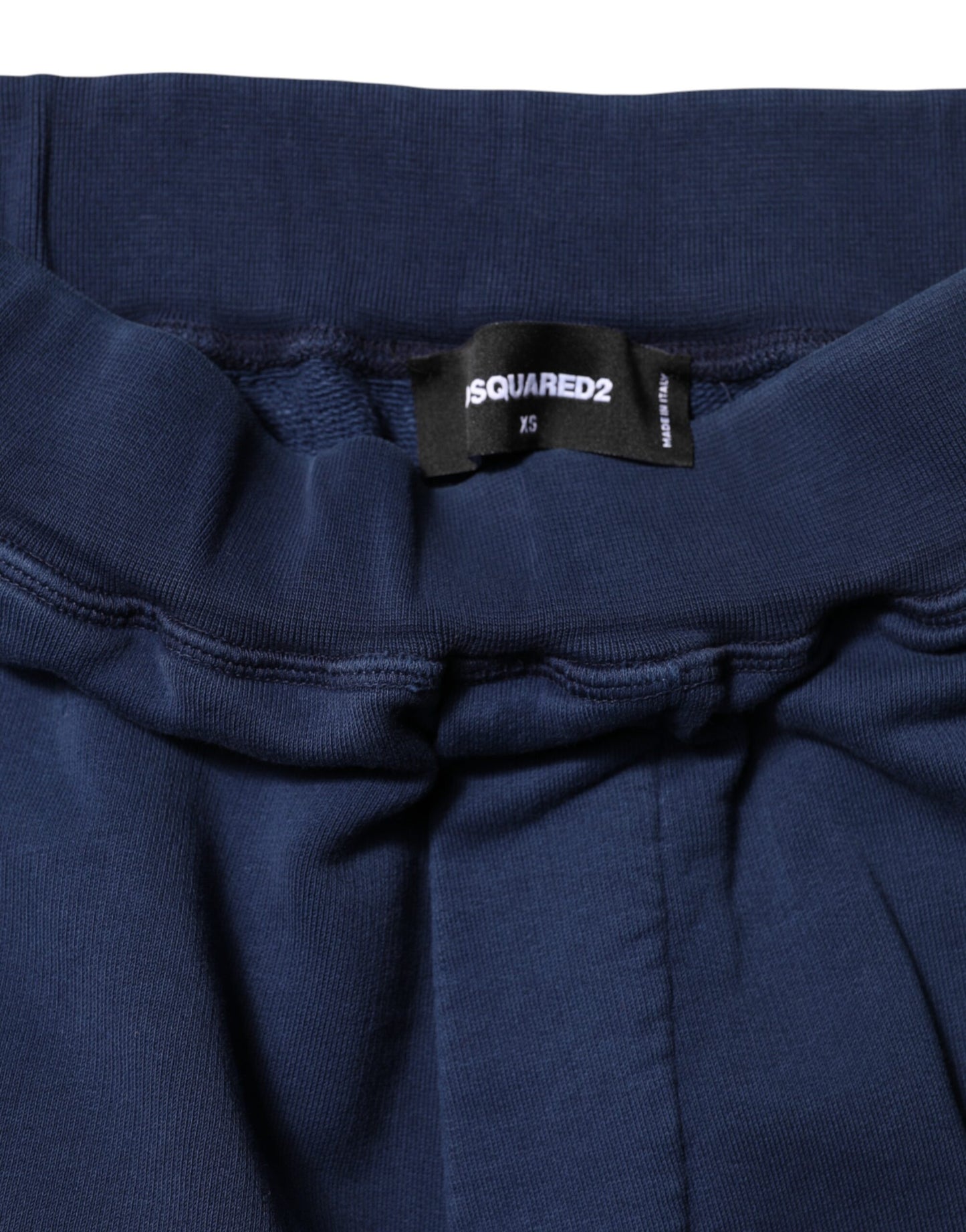 Dsquared² – Blaue Jogginghose aus Baumwolle mit mittlerer Taille