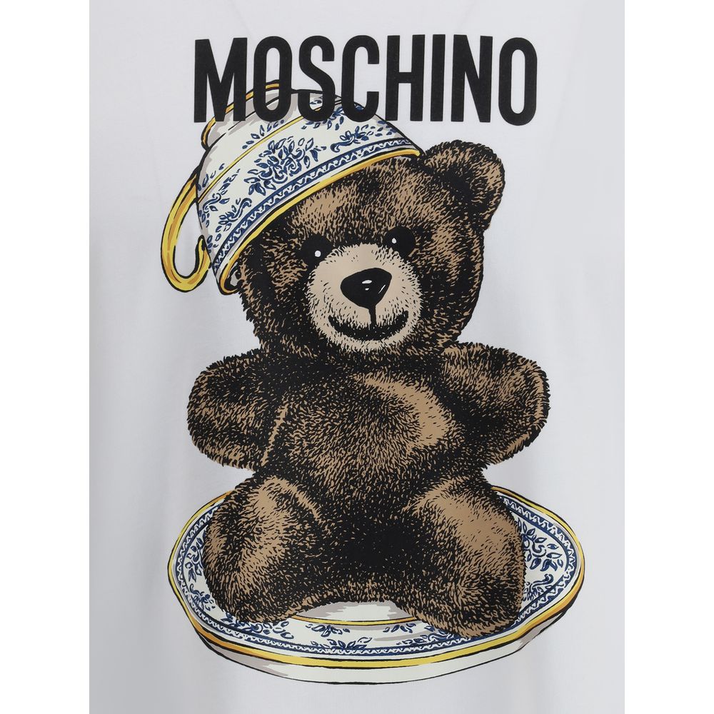 Moschino White Cotton T-Shirt