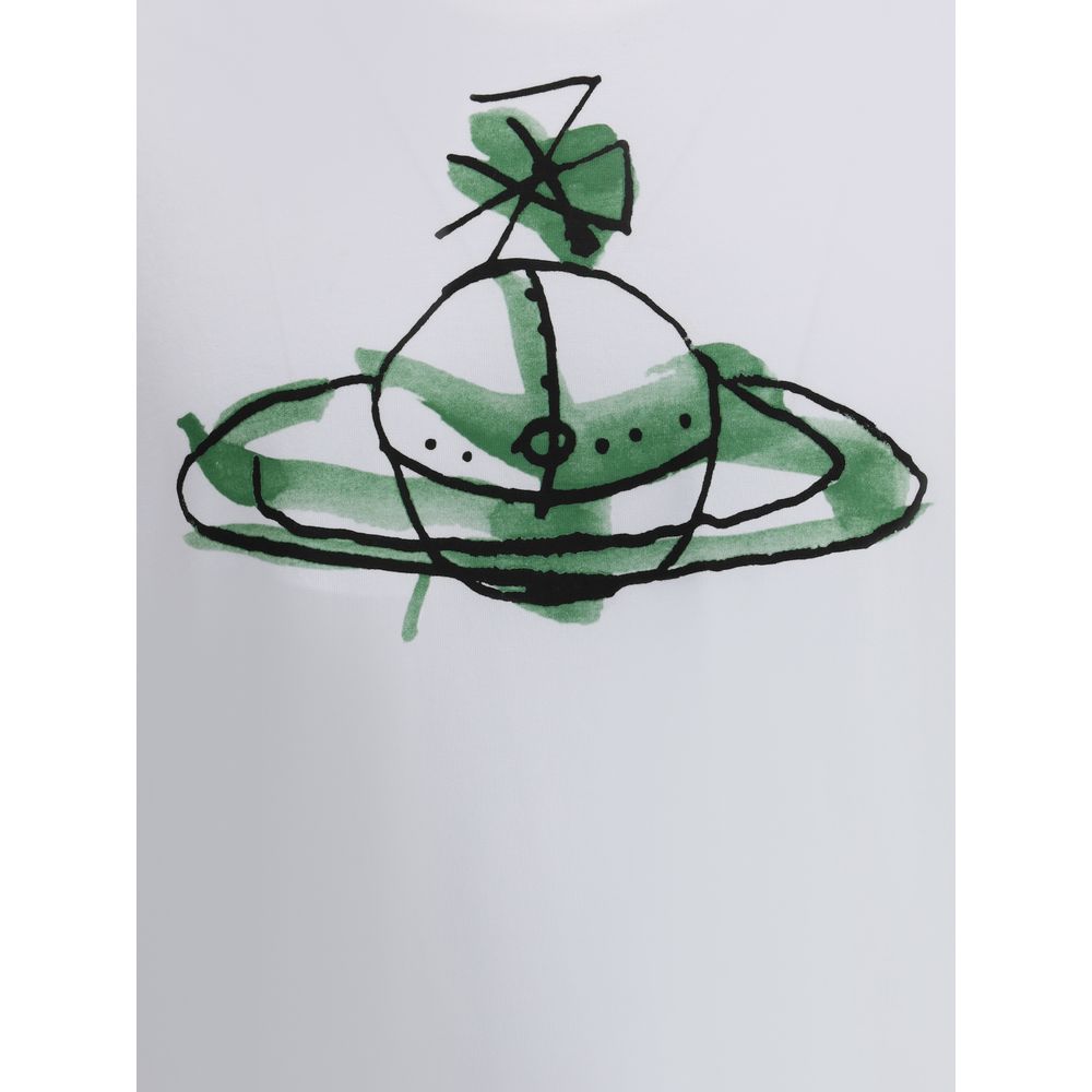 Vivienne Westwood – T-Shirt mit gezeichneter Kugel