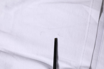 Dolce &amp; Gabbana – Kurzes T-Shirt aus weißer Baumwolle mit kurzen Ärmeln