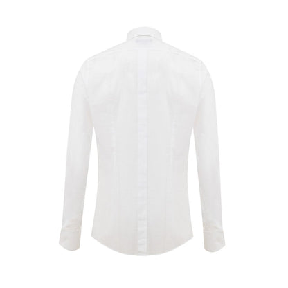 Dolce & Gabbana White Cotton Dress Shirt