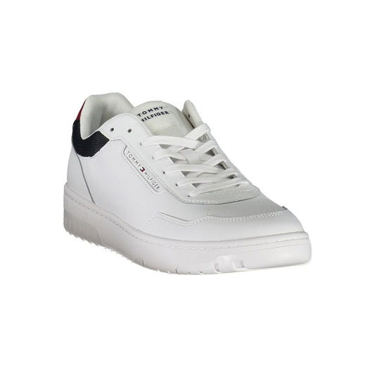 Tommy Hilfiger – Weiße Ledersneaker