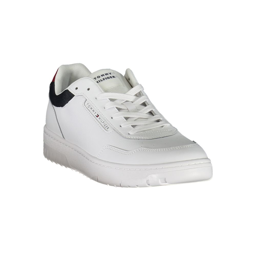 Tommy Hilfiger – Weiße Ledersneaker