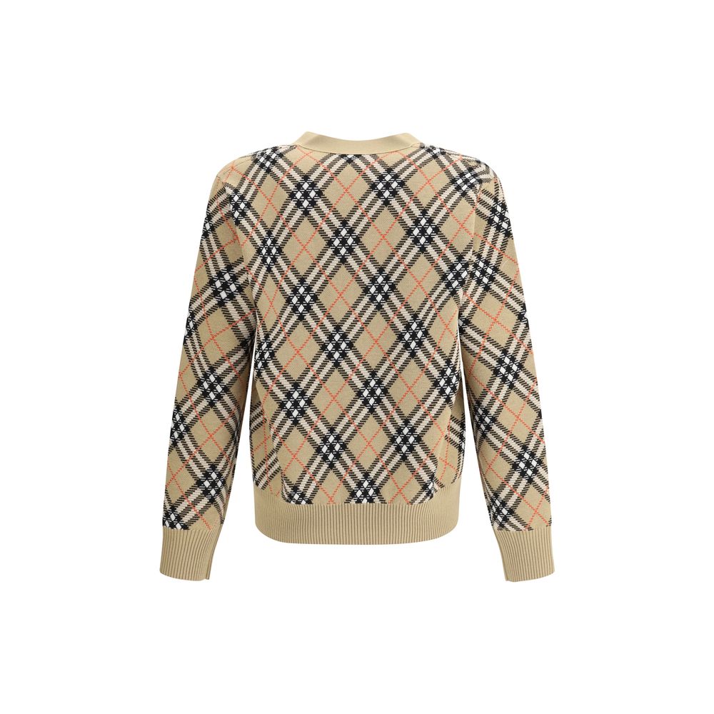 Burberry Archive Karierter Wollcardigan