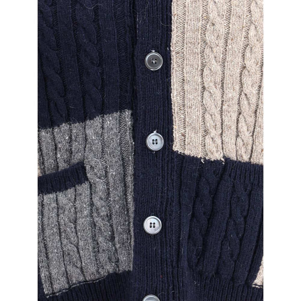 Thom Browne Intarsien-Cardigan