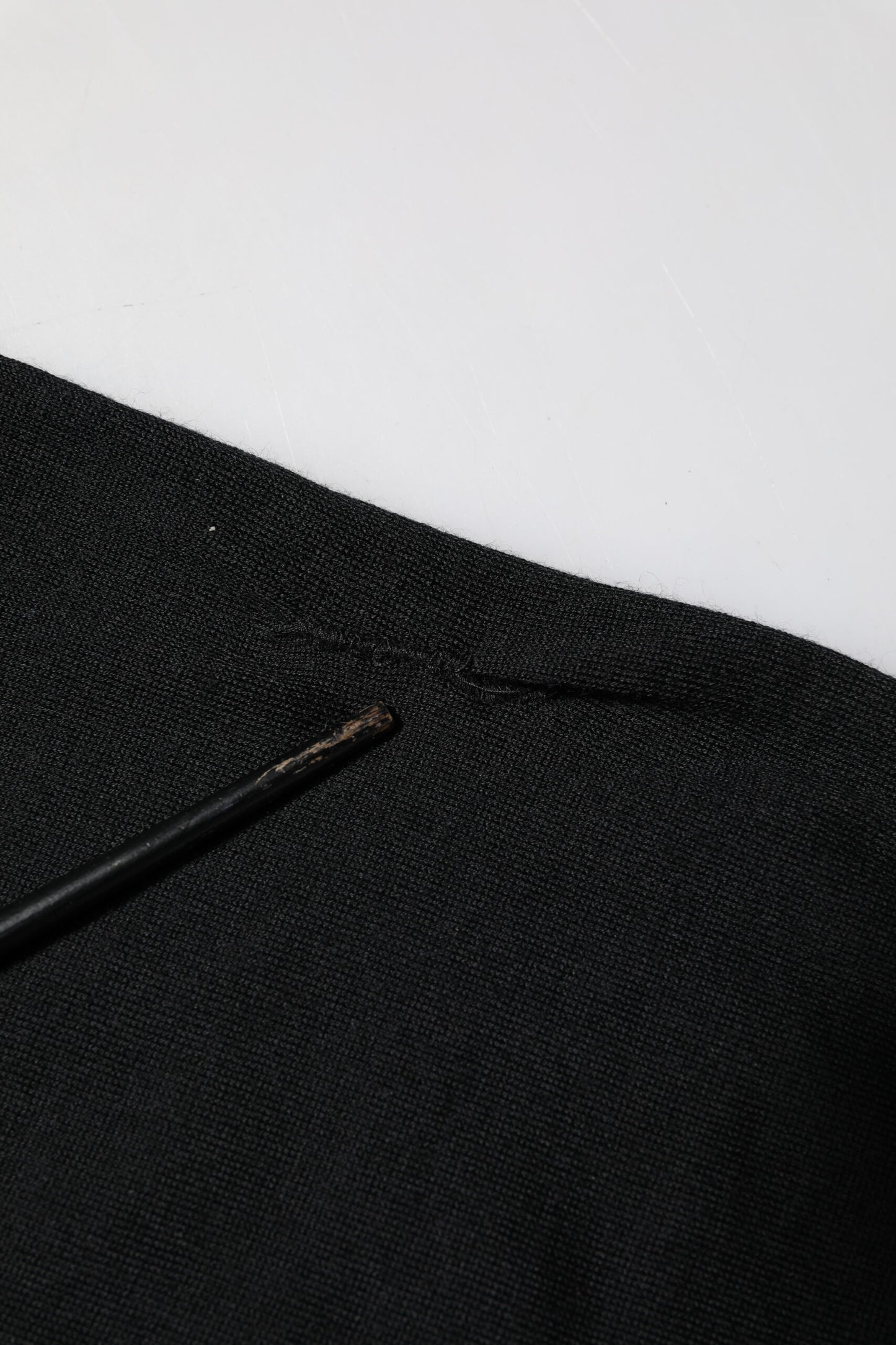 Dolce &amp; Gabbana Schwarzer Kaschmirpullover mit Rundhalsausschnitt für Herren