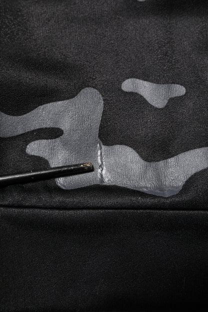 Dolce &amp; Gabbana Schwarzer Camouflage-Pullover