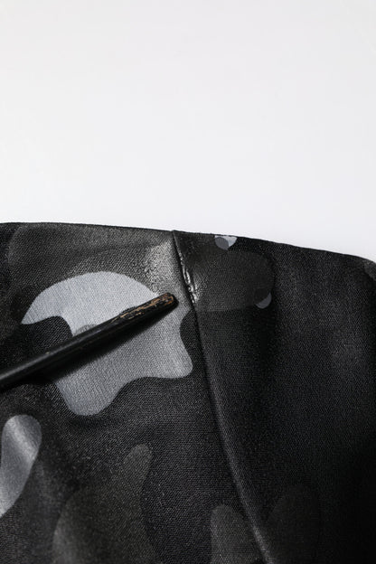 Dolce &amp; Gabbana Schwarzer Camouflage-Pullover