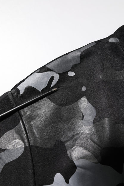 Dolce &amp; Gabbana Schwarzer Camouflage-Pullover