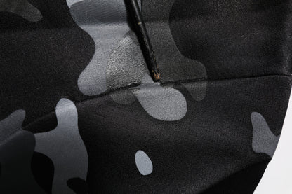 Dolce &amp; Gabbana Schwarzer Camouflage-Pullover