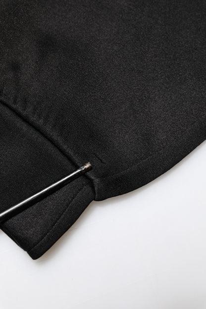 Dolce & Gabbana Black Camouflage Pullover Sweatshirt Sweater