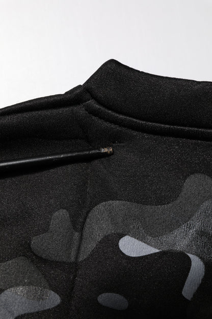 Dolce &amp; Gabbana Schwarzer Camouflage-Pullover