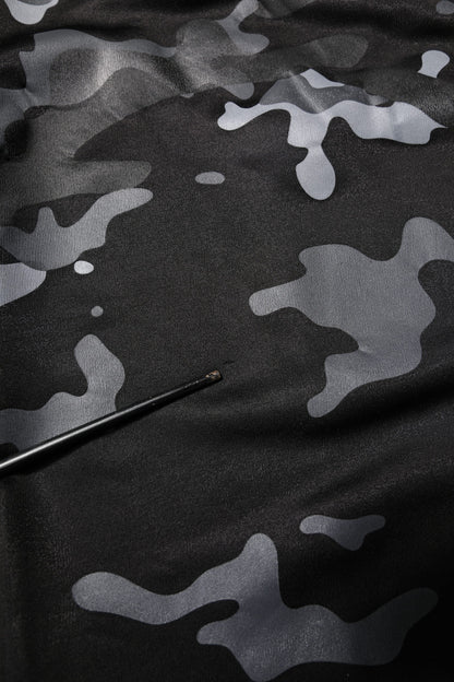 Dolce & Gabbana Black Camouflage Pullover Sweatshirt Sweater