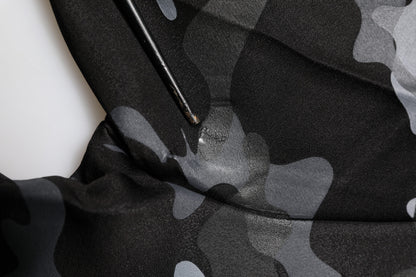 Dolce &amp; Gabbana Schwarzer Camouflage-Pullover