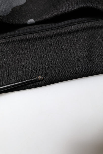 Dolce &amp; Gabbana Schwarzer Camouflage-Pullover