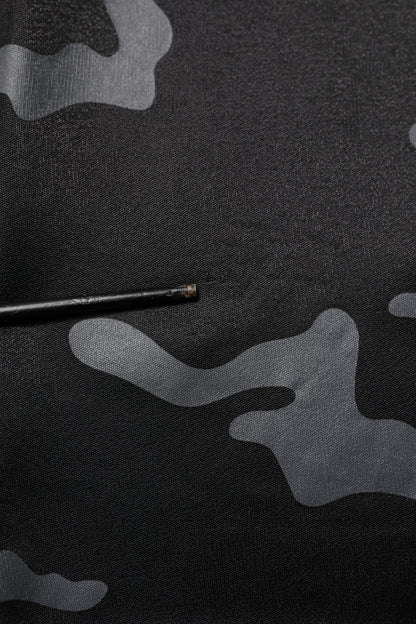 Dolce &amp; Gabbana Schwarzer Camouflage-Pullover