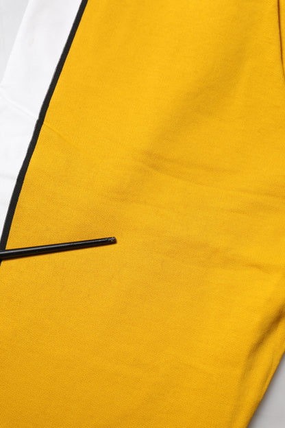 Dolce &amp; Gabbana – Jogginghose aus gelber Baumwolle