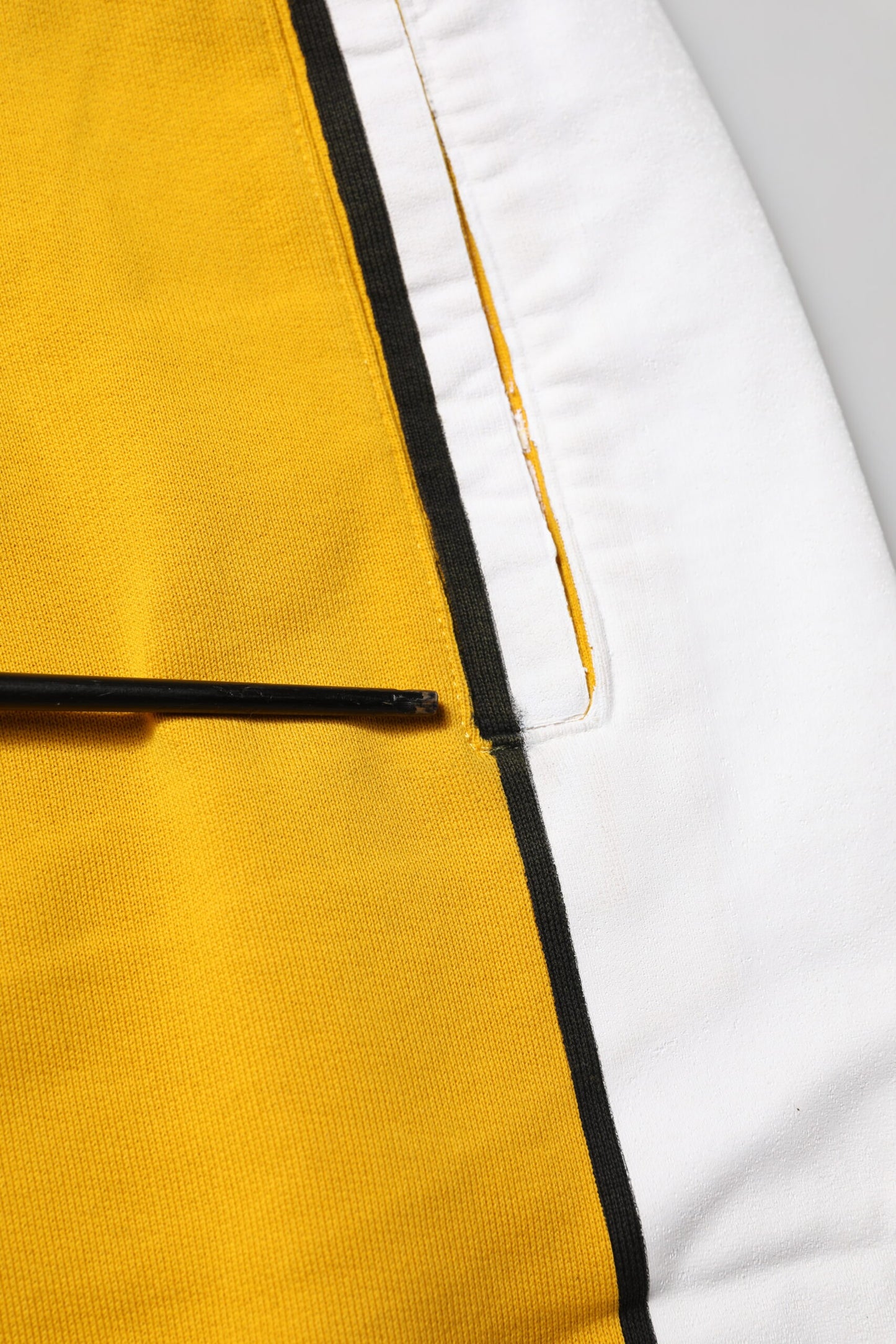 Dolce &amp; Gabbana – Jogginghose aus gelber Baumwolle