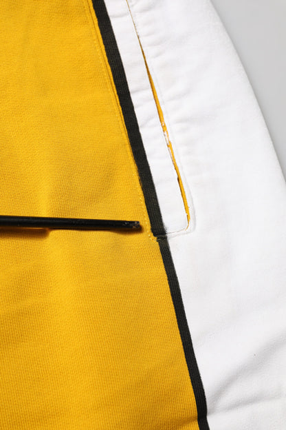 Dolce &amp; Gabbana – Jogginghose aus gelber Baumwolle