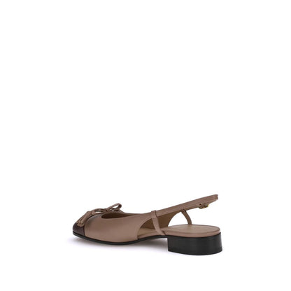 Valentino Garavani Ballerinas aus Ziegenleder in Multicolor