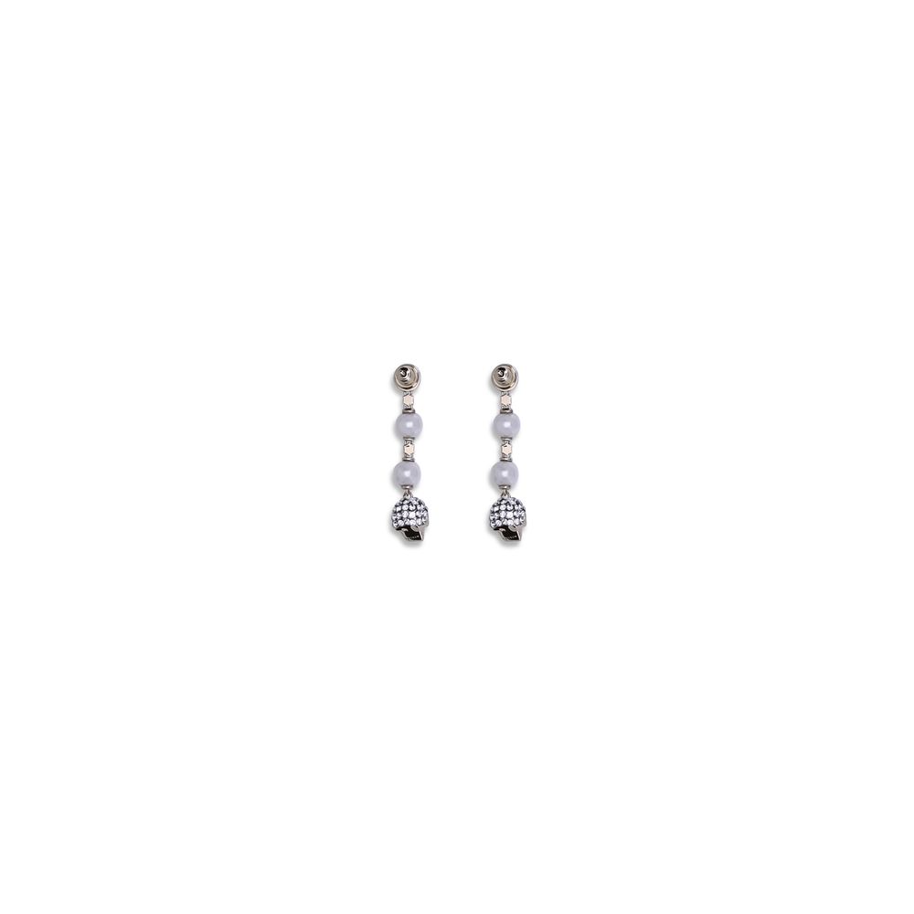 Alexander McQueen Silver Brass Earrings