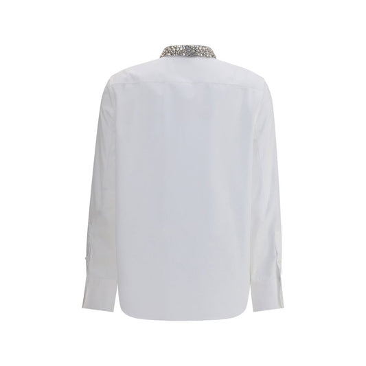 Alexander McQueen Hemd mit verziertem Kragen