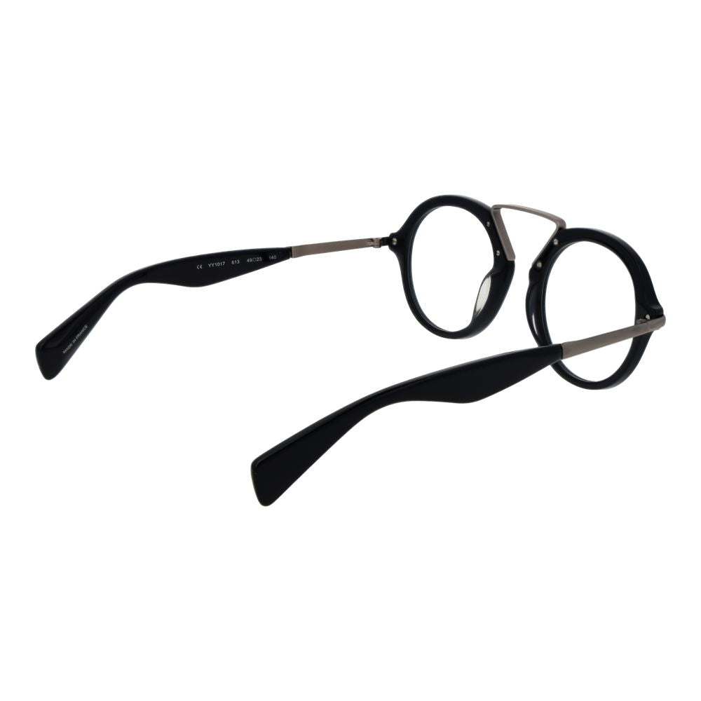 Yohji Yamamoto Schwarze Herren-Brillenfassung