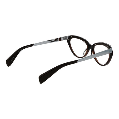 Yohji Yamamoto Braunes Unisex-Brillengestell