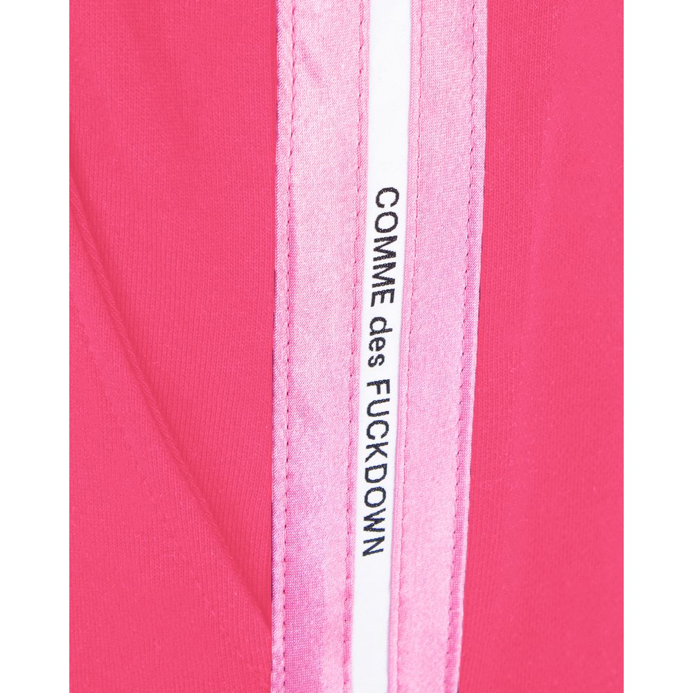 Comme Des Fuckdown Rosa Palazzo-Hose aus Baumwolle für Damen