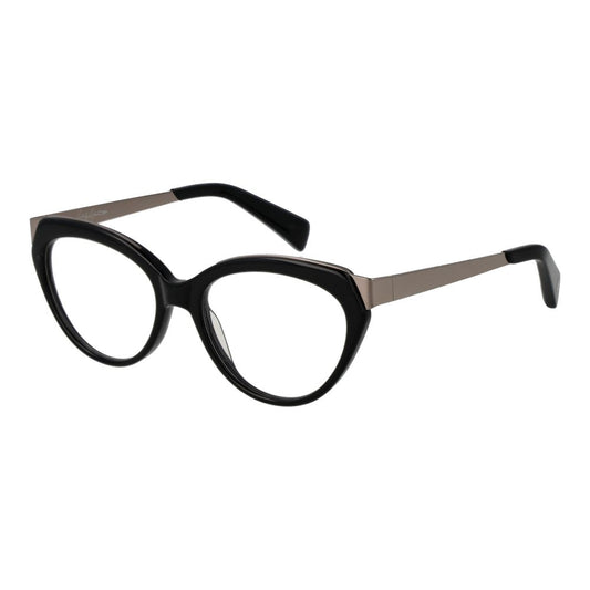 Yohji Yamamoto Schwarze Acetat-Brille (Gestell)
