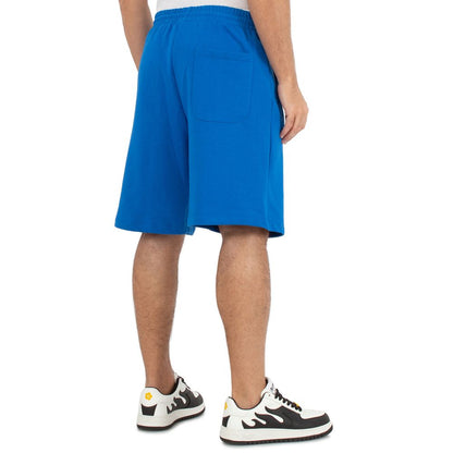 Comme Des Fuckdown – Blaue Baumwollshorts