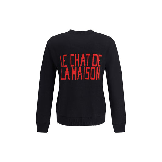 Valentino Schwarzes Baumwoll-Sweatshirt