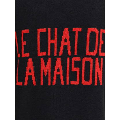 Valentino Schwarzes Baumwoll-Sweatshirt