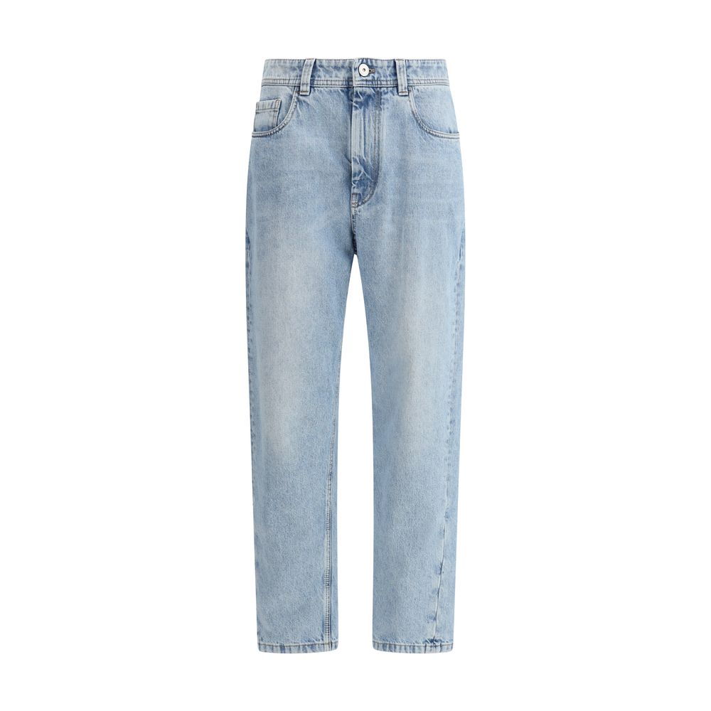 Gerade Jeans von Brunello Cucinelli