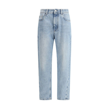 Gerade Jeans von Brunello Cucinelli