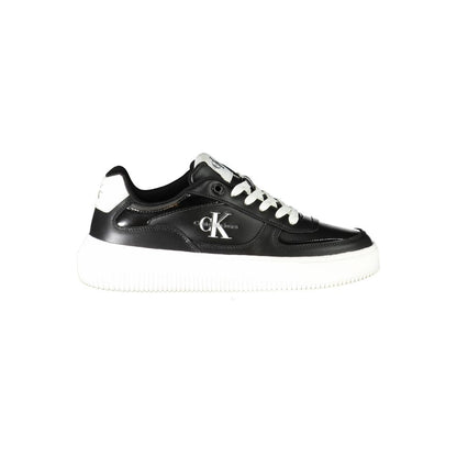 Calvin Klein – Schwarzer Polyester-Sneaker