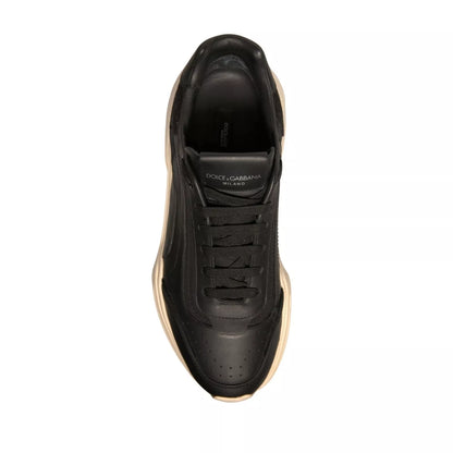 Dolce &amp; Gabbana – Daymaster – Sneaker mit niedrigem Schaft in Schwarz und Weiß