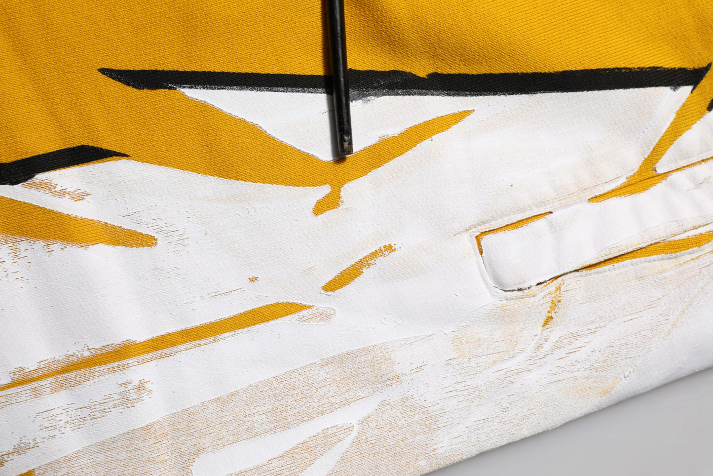 Dolce &amp; Gabbana – Jogginghose aus gelber Baumwolle mit Aufdruck