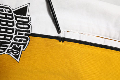 Dolce &amp; Gabbana – Jogginghose aus gelber Baumwolle mit Aufdruck