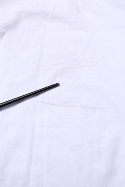 Dolce &amp; Gabbana Weißes Camouflage-T-Shirt aus Baumwolle für Herren mit Rundhalsausschnitt