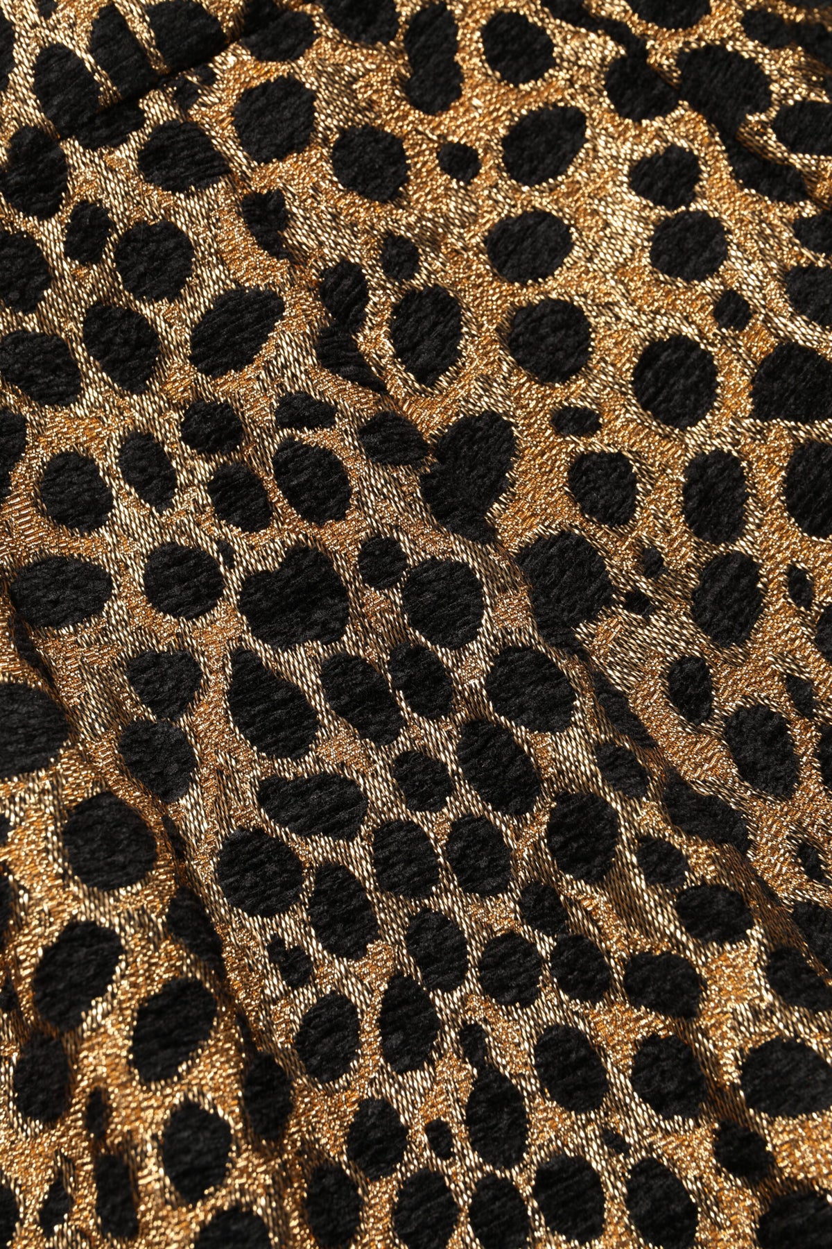 Dolce &amp; Gabbana – Braune Hotpants-Shorts mit Leopardenmuster und hoher Taille